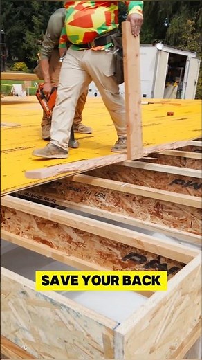 Genius Subfloor Installation Tip
