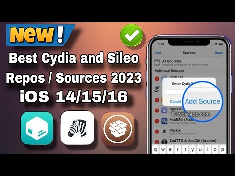 Best Cydia and Sileo Repos / Sources 2023 supports iOS 14/15/16