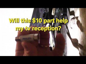 Reviewing an LTE/5G Filter for Better TV Reception