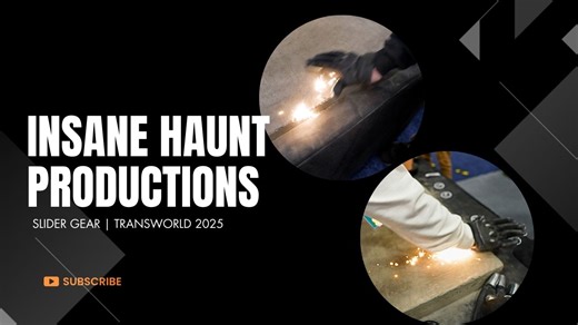Cameron McGuinness from Insane Haunt Productions showcases their sliding gear at TransWorld’s Halloween & Attractions Show 2025! Designed for scare actors and street performers, this gear is built for durability, agility, and maximum impact, giving performers the edge they need to deliver precision startle scares. | Haunted Attraction Network