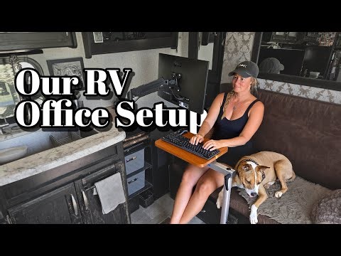 How We Built a Real Workstation in Our RV