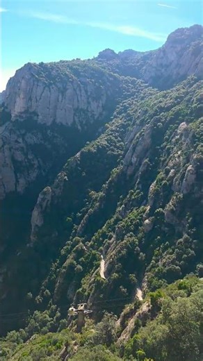 Monserrat monastery! #shorts #spain #monastery #barcelona #mountains #unique #world #enjoy #nature