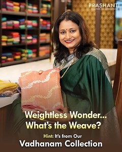 Ethereal and exquisite, Pure Banarasi Tissue Organza Silk Sarees shimmer with a delicate blend of silk and zari. Their sheer, lightweight texture radiates a luminous glow, making them perfect for grand occasions. Woven with intricate Banarasi artistry, these sarees embody grace and heritage in every drape. Shop online @ https://www.prashantisarees.com/collections/pure-banarasi-organza-silk-sarees WhatsApp to order - https://wa.me/919962505459 Join our New Arrivals WhatsApp Community - https://ch
