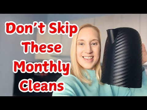 12 Things I Deep Clean Every Month | Realistic Monthly Cleaning Routine for Busy Mums