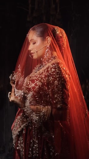 Neha Tripathi on Instagram: "आज दुल्हन नहीं, ख़्वाब सजे हैं।🪞🌹 . . Mua @shikha_makeover_9 Shot by @kartik_creation101 Hair @nidhi_000028 . . . . . . . . . . . . . . . . . . . . #BridalGlow #viral #DesiBride #reelitfeelit #ShaadiVibes [bridal glow desi bride bridal look main character energy bridal makeup close up face aesthetic reel shaadi vibes indian wedding bride bridal elegance bageshwardham designer dheerekrishnajidesigner royal bridal look soft glam makeup bridal reel viral reel instagra