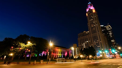 Columbus’ LeVeque Tower to light up purple or Crime Victims' Rights Week