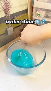 1M views · 10K reactions | water slime tutorial #slime | Mel Seabra | Facebook