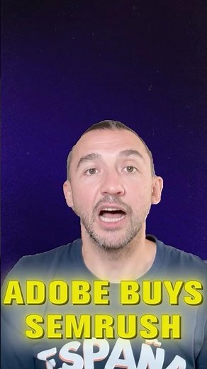 Adobe Buys Semrush for $1.9 Billion — SEO and AI Just Leveled Up #adobe #semrush #seo #aiseo #ai