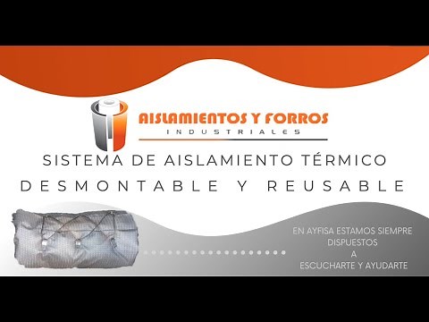 Sistema de aislamiento térmico desmontable y reusable