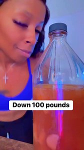 Follow me to find the receipt to my weightloss mixture #follow #weightloss #applecidervinegar #weightlosstransformation #beforeandafter #reels | Deidra Smith
