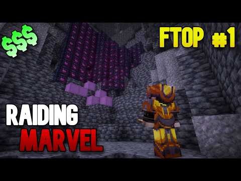 Raiding the RICHEST *F-TOP 1* in Minecraft Factions!