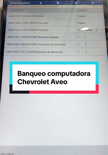 Diagnóstico del Chevrolet Aveo: Revisando la Computadora