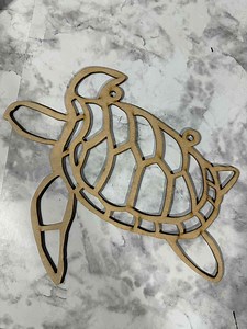Turtle Suncatcher Frame: DIY Crushed Glass Resin Art - 8 Inch Wood Cutout - Etsy