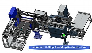 9.6K views · 56 reactions | Automatic Rolling & Welding Production Line for Industrial Fan Havc Tank Ducts Cylinder Chimneys | Wuxi Smart CNC Equipment Group Co.,LTD | Facebook