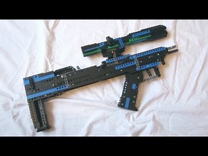 Lego Full-auto Blowback Rifle (+instruction)