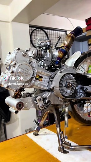 Mio Sporty Engine Setup: Street Bike Concept