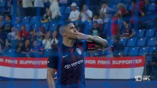 Malaysian club Johor Darul Ta’zim ties world record with 108th straight league match without a loss
