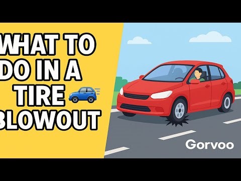 🚗 What To Do If You Have a Tire Blowout | Safe Driving Tips (Canada)