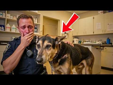 Officer Adopted a Stray German Shepherd—One Look at Its Collar Revealed a Shocking Secret
