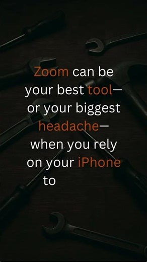 A quick look at the iPhone’s Zoom