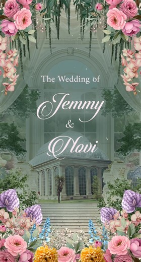 Creating Magical Wedding Invitations in a Royal Garden