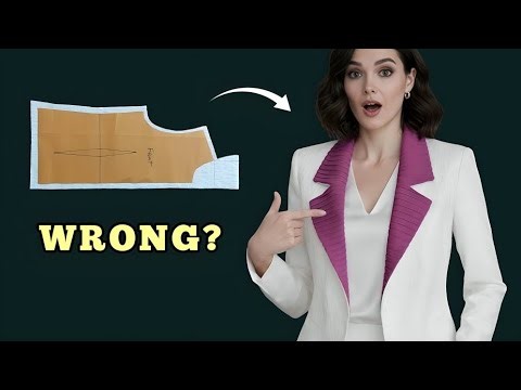 ✅ You’ve Been Sewing Collars Wrong — Try This Instead