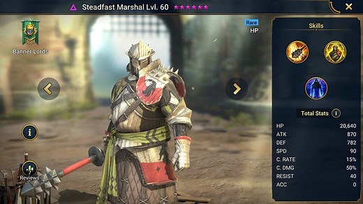 Steadfast Marshal - HellHades - Raid Shadow Legends