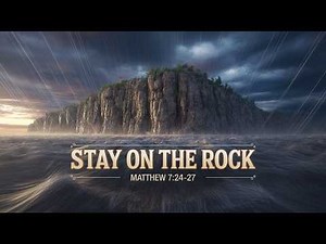 Built On The Rock - Matthew 7:24-27