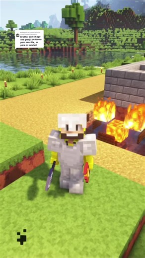 Respuesta a @franciscojavierpiguave Granja de hierro sencillo y eficiente para Minecraft Java 1.20.1 #granjasminecraft #granja #java #survival #minecraft