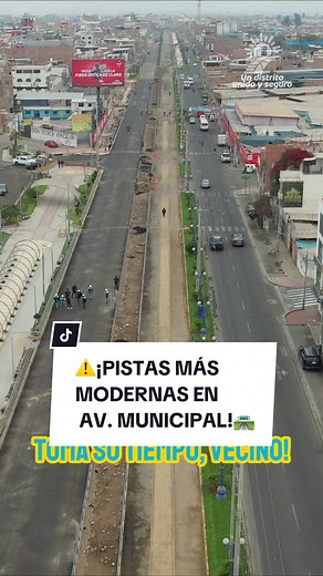 🔵 #MásGestiónMásObras |🛣👷🏻‍♂🚜 ¡MUY PRONTO! LAS PISTAS MÁS MODERNAS EN TODA LA REGIÓN ESTARÁN EN NUESTRO DISTRITO. CONOCE EL AVANCE DE ESTE MEGAPROYECTO EN LA AV. MUNICIPAL. . . . #MásGestiónMásObras #MásGestiónMásSeguridad #gregorioalbarracintacna #gregorioalbarracinlanchipa🇵🇪 #avmunicipal #tacna #tacna_peru🇵🇪 #tacnaciudadheroica #peru🇵🇪 #peru #noticiastiktok
