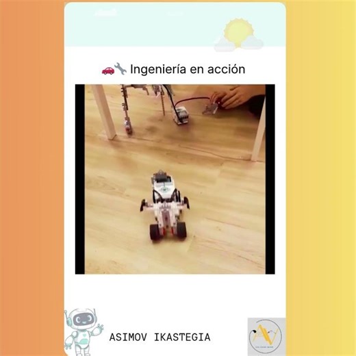 🚗🔧 Ingeniería en acción: parking automático con LEGO #RobóticaEducativa #RobóticaParaNiños #STEM