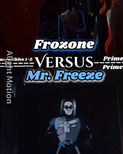 Frozone Vs. Mr. Freeze