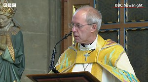 41K views · 607 reactions | How has the UK's Rwanda asylum plan caused a spat between church and state? PM Boris Johnson has ignored an opposition call to apologise to the Archbishop of Canterbury over comments the PM made to a private meeting of Conservative MPs. It followed comments made by the Archbishop of Canterbury Justin Welby in his Easter Sermon that the policy cannot "stand the judgment of God". https://bbc.in/3v1Oc6f | BBC News | Facebook