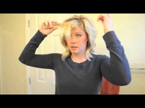 How to style your bangs and how to use Aquage Uplifting Foam