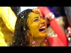 Haldi Ceremony #haldi #mehndi #indian #wedding #video