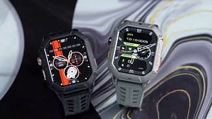 Haylou IRON N1 Smartwatch: Military Quality, AMOLED Display, 5ATM Waterproof & Long Standby
