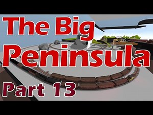 Laying Track Around the Big Peninsula - Rolling Line Gameplay