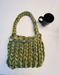 Chunky Yarn Knit Purse/handbag Kit   Tutorial - Etsy