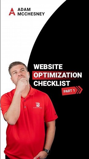 Simple Steps to Improve SEO, Rankings and Performance | Website Optimization Checklist