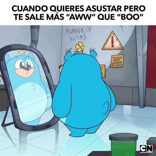 Imposible asustarse con esa skin tan adorable 🥹💙 #Villanos #CartoonNetwork | Cartoon Network LA