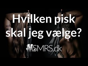 Hvilken pisk skal jeg vælge?