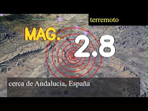 Un terremoto menor de magnitud 2,8 sacudió cerca de Andalucía, España, hoy el 18 de febrero de 2026