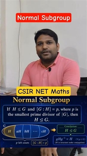Normal Subgroup | Group Theory | CSIR NET Maths | IFAS 