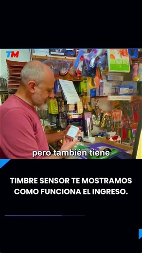 timbre sensor te mostramos como funciona el ingreso