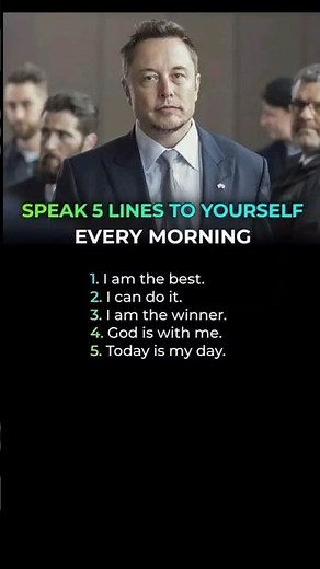 “Say these 5 lines every morning — your mindset will change, your life will change.”