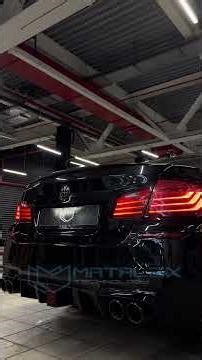 BMW F10 Transformation: New Bumper, Diffuser, and Thor Electronic Exhaust System