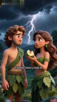 Adam and Eve #biblicalnarrative #bible #animation #biblicalstory #kids #cartoon