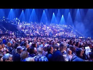 Before the ABBA Voyage concert in the ABBA Arena on 05 June 2022