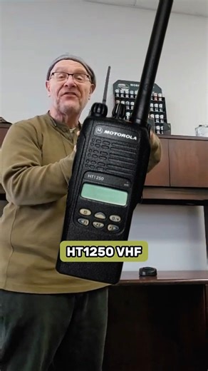 The Motorola HT1250 VHF - Analog never dies! Grab this workhorse 👉 https://www.paypal.com/ncp/payment/BYJSBF6S88QCJ #motorolaradio #twowayradio #twowayradios #radiocommunication #MotorolaSolutions #hamradio | Used Two Way Radios .com