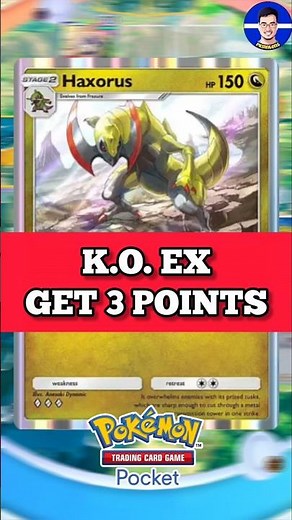 How to set up HAXORUS in Pokemon TCG Pocket! #PokemonTCGPocket